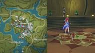 Nilou location (Image via HoYoverse)